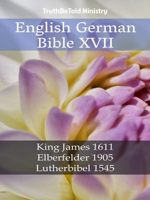 cover image of English German Bible XVII